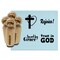 Christian Religious Inspirational Saved Rejoice Trust God Rubber Stamp Set for Stamping Crafting Planners